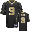 Drew Brees Saints Black Reebok Replica Jersey