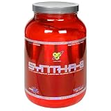 BSN Syntha-6 Ultra-Premium Sustained Release Protein Powder, Vanilla Ice Cream, 2.91-Pound Jar