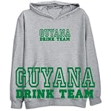 Sweatshirt Heather Gray  Drink Team Guyana  Country