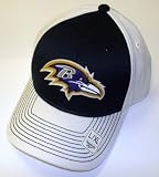 NFL Men's Baltimore Ravens Classics Structured Flex Hat - Tw92Z (Putty, Large/X-Large)
