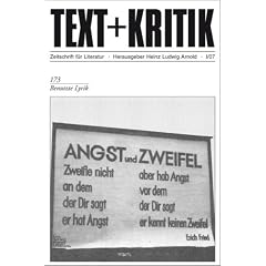 Benutzte Lyrik (TEXT+KRITIK 173)