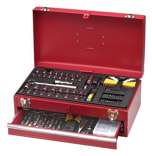 Allied 69062 196 Piece Tool Set in Metal Tool Box