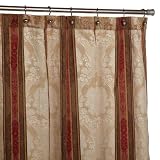Croscill Home Villanova Shower Curtain, Red