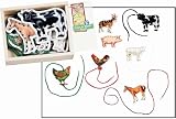 Melissa and Doug - Lace & Trace Farm from Flair
