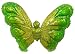 Green Butterfly Glass Polonaise Christmas Ornament AP1704A3NW