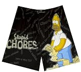 Homer Simpson Stupid Chores boxer shorts for men