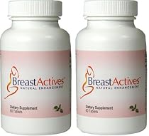 Breast Actives Breast Enhancement by Breast Gain Plus 2 ~ 60 Tablet Bottles