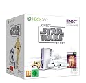 Xbox 360 - Konsole Slim 320 GB inkl. Kinect Sensor + Kinect Star Wars, weiß (Limited Edition)