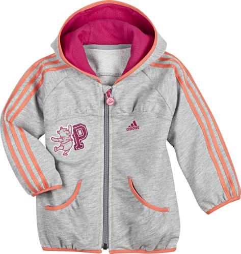 2011Q1　adidas（アディダス）　INF Disney Winnieフードジャケット　ミディアムグレイヘザｰ　G37316_90