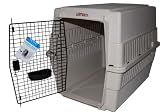 Drybed, Hundebox, Flugbox, Kennelbox, Käfig, Zimmerkennel, 92cm beige