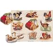 Melissa & Doug : Large Farm - Jumbo Knob Puzzle