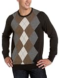 Apparel : Dockers Men's Crew Neck Argyle Sweater