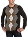 Dockers Men's Crew Neck Argyle Sweater