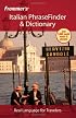 Frommer's Italian PhraseFinder & Dictionary (Frommer's Phrase Books)