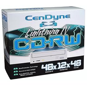 CenDyne CDICD00118 48x12x48 Internal IDE CD-RW Drive by Cendyne