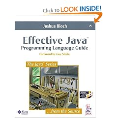 Effective Java: Programming Language Guide (Java Series)