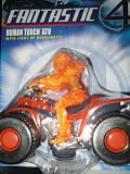 Fantastic Four Bump 'N Go Vehicle: Human Torch ATV with Light-Up Headlights