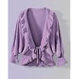 Angora-blend shrug