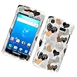Samsung Captivate I897 (AT&T) Snap On Protector Hard Case "Patterns of Love" Design
