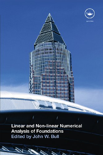 Linear and Non-linear Numerical Analysis of Foundations