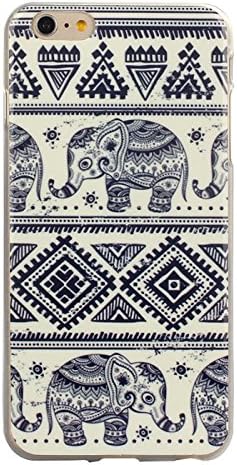 Soft TPU Elephant Pattern Case Cover Skin for iPhone 6 Plus 5.5 inch
