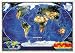 World Satellite Map, Art Poster