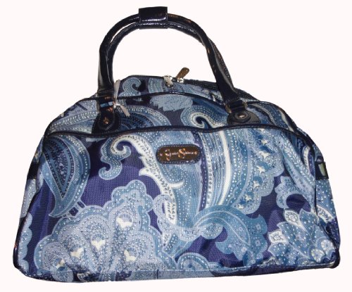 Jessica Simpson Purse Handbag Paisley Blue