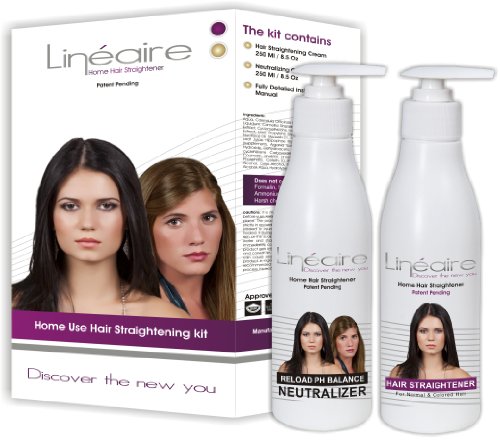 Lineaire Blond - Home Use Hair Straightener For Bleached Hair With Oxygen Up To 6%