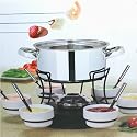 Trudeau 3 in 1 Fondue Set - 24 Piece (8 pound) by igourmet.com