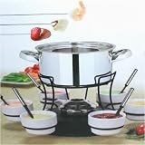 Trudeau 3 in 1 Fondue Set - 24 Piece (8 pound) by igourmet.com