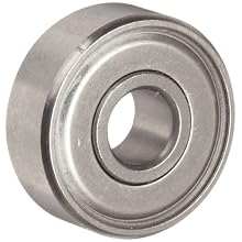 Dynaroll R-Series Ball Bearing, Double Shielded, 52100 Chrome Steel