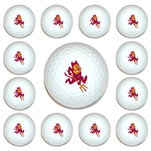 Arizona State Sun Devils Dozen Pack Of Golf Balls From Team Golf