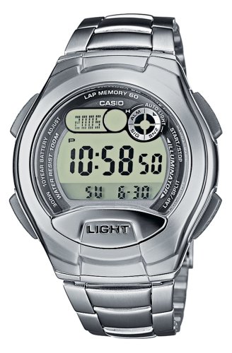 Casio - W-752D-1AVEF - Montre Homme - Multifonction - Quartz digitale - Bracelet acier