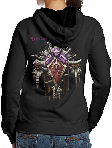 Womens Pullover World Of Warcraft - Horde Logo Juniors Hoodie Sweatshirt