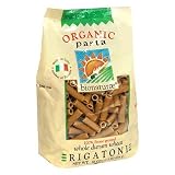 Bio Nature Organic Pasta, Whole Wheat Rigatoni, 16-Ounce Unit (Pack of 8)