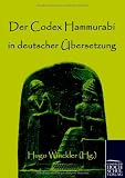 Produkt-Bild: Der Codex Hammurabi in deutscher &Uuml;bersetzung