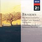 Brahms the piano concertos; '