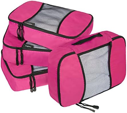 Bagpake 4 Set Packing Cubes-Travel Luggage Packing Organizers-4 Medium