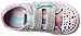 Skechers Kids Twinkle Toes Shuffles Sweet Steps Light-Up Sneaker,Pink/Multi,11 M US Toddler
