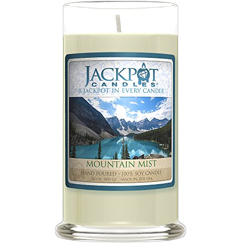 Mountain Mist Candle with Ring Inside (Surprise Jewelry Valued at $15 to $5,000) Ring Size 8