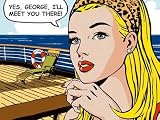 Yes, George - Sheila Metzner Art Print Poster 4725 x