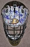 ANAHEIM DUCKS 2011-2012 Team Signed Goalie Mask w/COA - GETZLAF - Autographed NHL Helmets and Masks