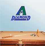 Arizona Diamondbacks Baseball Wall Decal 25" x 15"