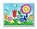 The Kids Room by Stupell Bright Flowers and Dragonflies Rectangle Wall Plaque