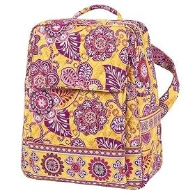 Buy Vera Bradley Large Backpack in Bali Gold by Vera Bradley