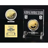 Highland Mint NFL Denver Broncos Denver Broncos 24KT Gold Game Coin