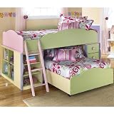 Doll House Youth Twin over Twin Loft Bed by Signature Design