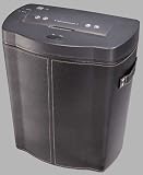 Shredder Essentials SES-C1075 10 Sheet Leather Basket Shredder - Black