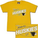Michigan Tech Huskies Old Time Hockey Louie Youth Tee
