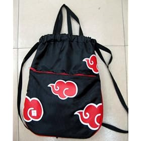 Naruto Akatsuki Itachi 16 Backpack + Pin by Backpacks